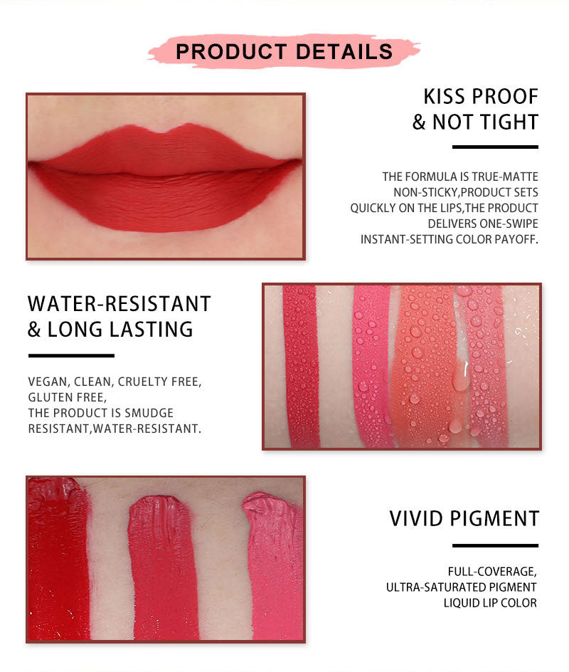 Luxury Creamy Liquid Lipstick Matte