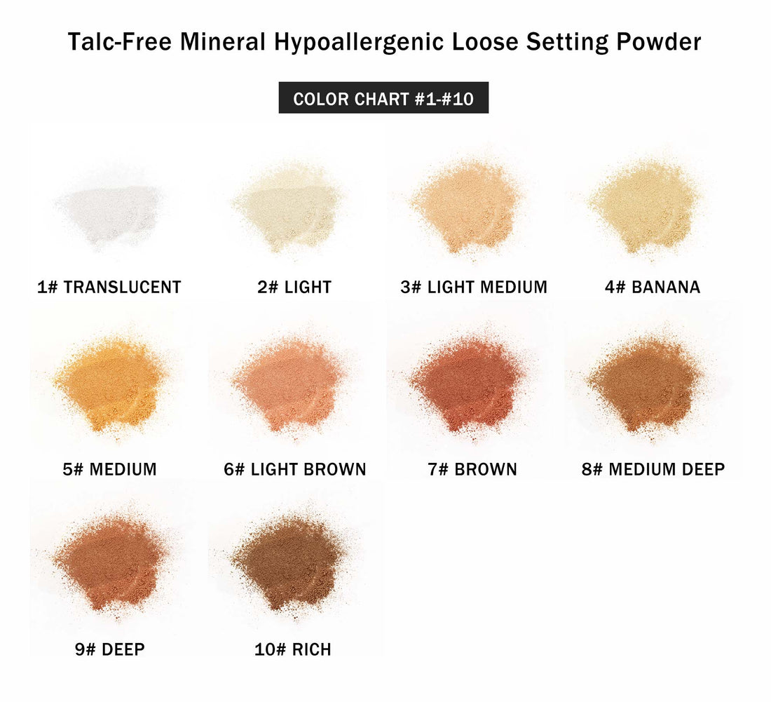 Talc-Free Mineral Hypoallergenic Loose Setting Powder
