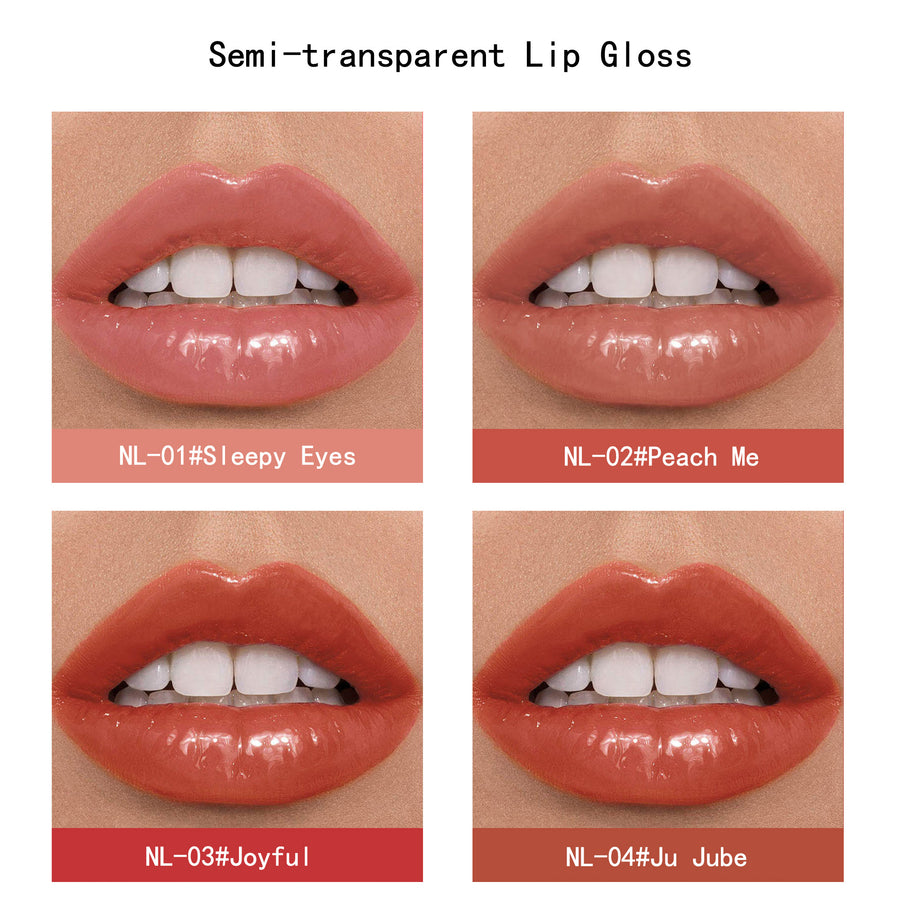 Semi-transparante lipgloss