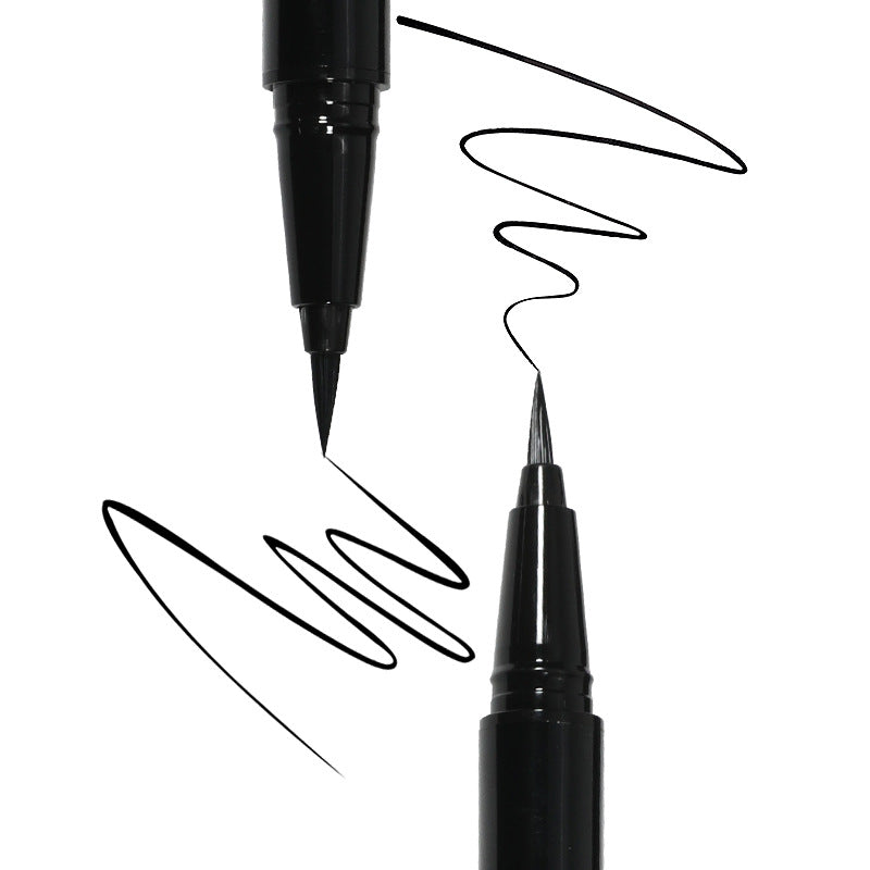 Professional Ink Waterproof Liquid Eyeliner | Brush Felt Tip