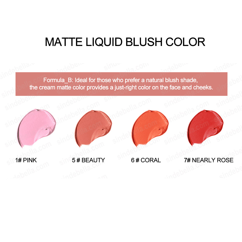Matte Liquid Cream Blush Sheer Flush Of Color