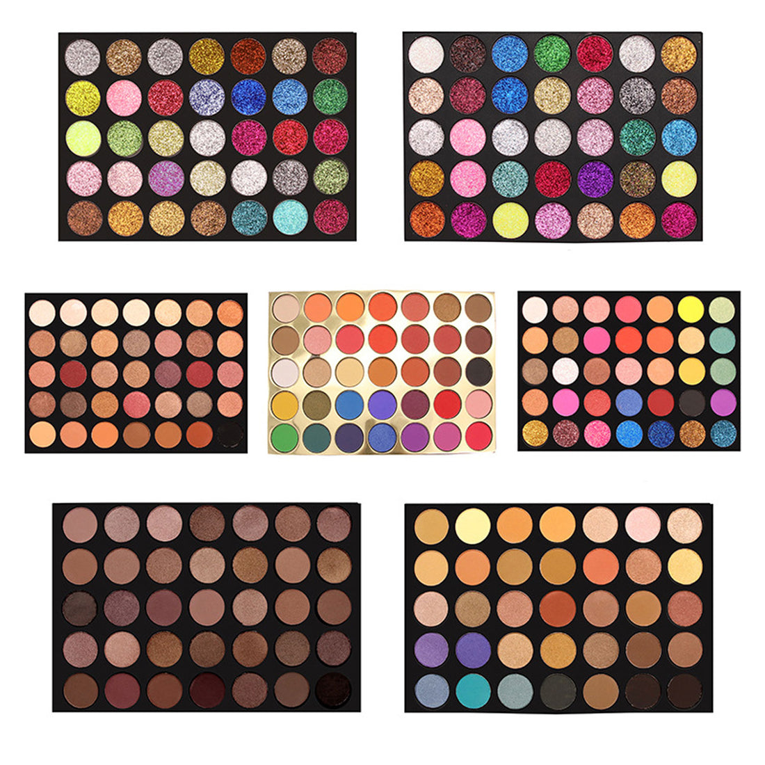 35 Colors Natural Shimmer Eyeshadow Palette