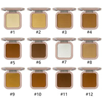 12 Shades Face and Body Sunglow Bronzer Sample Kit