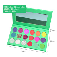 18 Colors High Quality Eyeshadow Palette