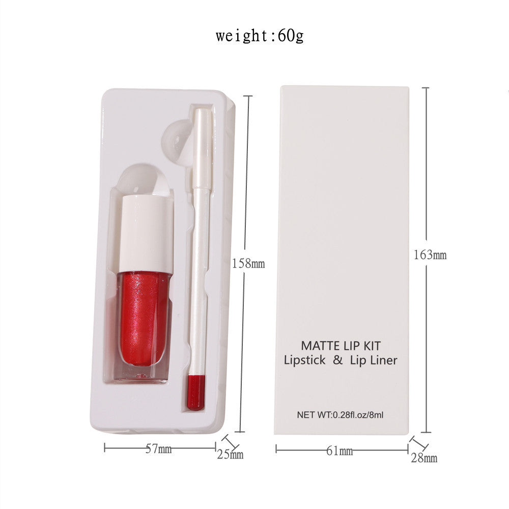 43 Colors Matte liquid Lipstick and Lip Liner Kit