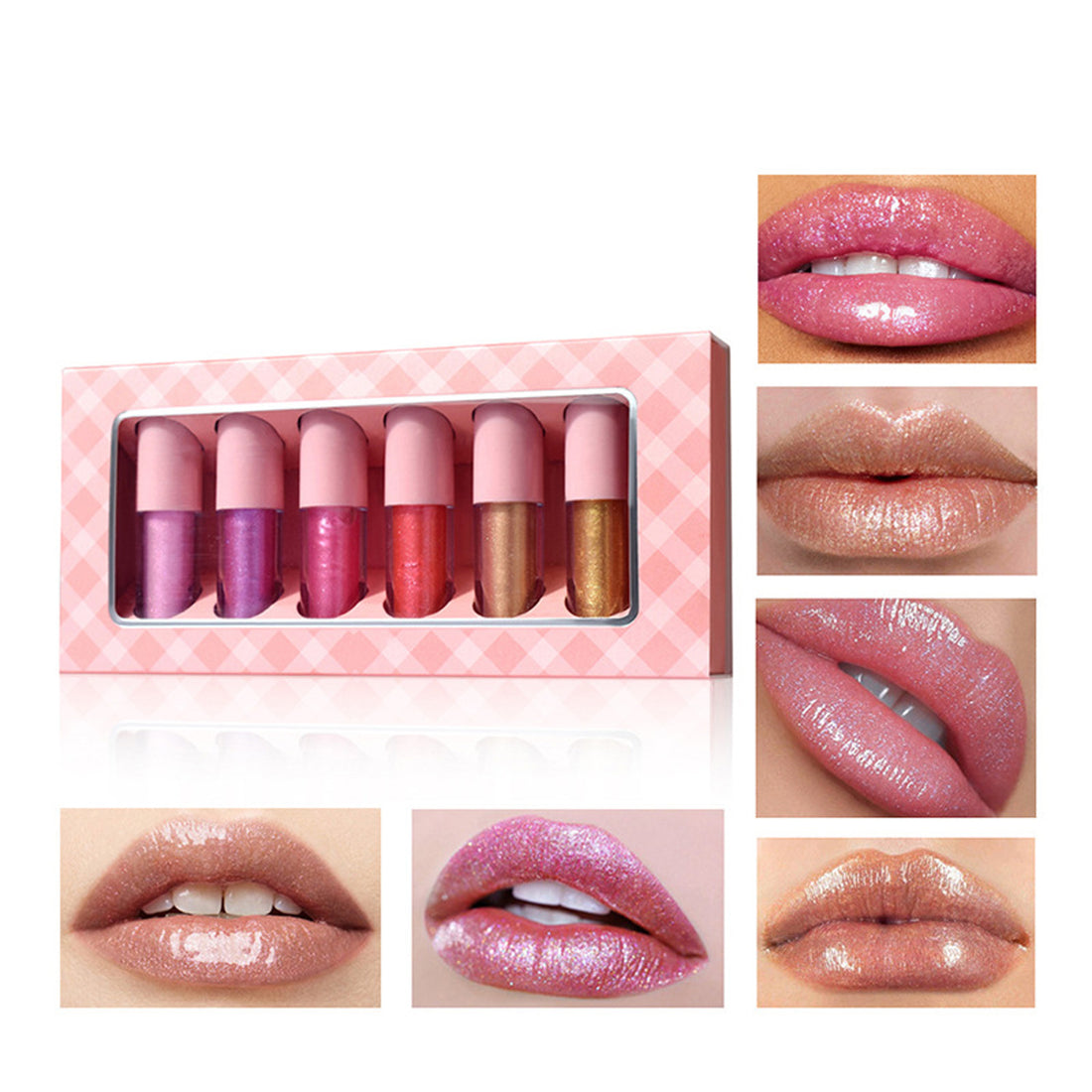 Glinsterende lipglosset voor meisjes en vrouwen | Niet-kleverige formule