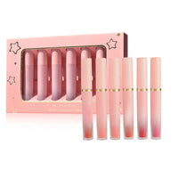 Waterproof Velvet Lip Gloss Kit for Girls and Women