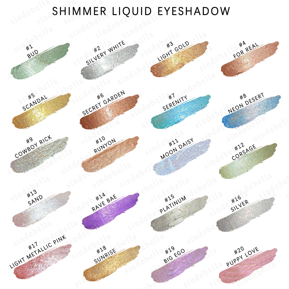 Custom Shimmer Liquid Eyeshadow