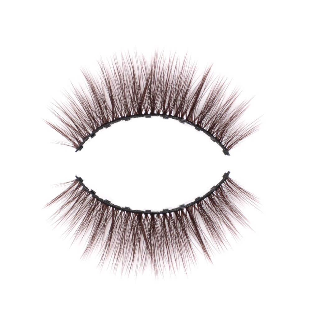 10 Mags Brown Fairy Magnetic Lashes