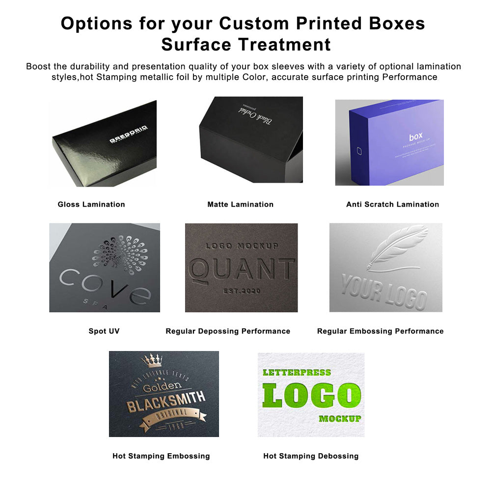 100pcs Custom Lash Box Packaging Logo Print/ Design on Paper Box
