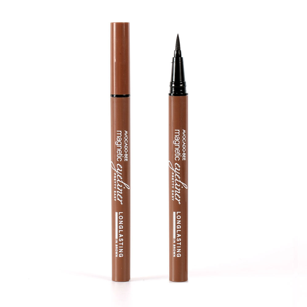 Cocoa Brown Magnetic Felt Tip Eyeliner Pen