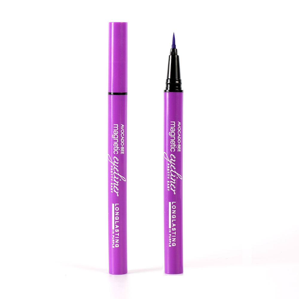Purple Magnetic Felt Tip Eyeliner Pen